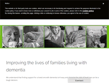 Tablet Screenshot of ivyhouse-dementiacare.com